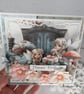 Handmade Fairy Birthday Card with Pop Up Inside (129) 3D Floral Card - 14x14cm. - Image 1