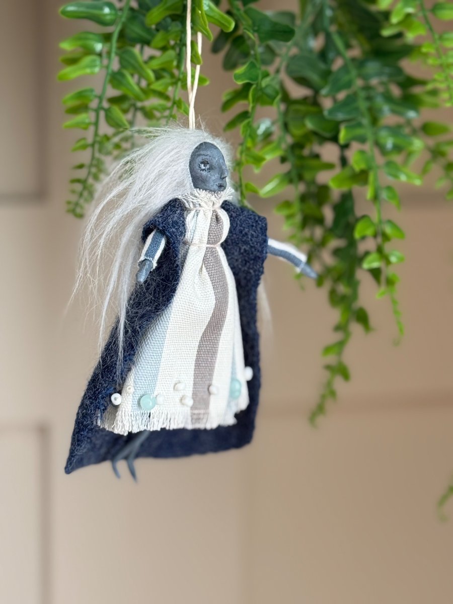 Spun Cotton Welsh Morgen Art Doll