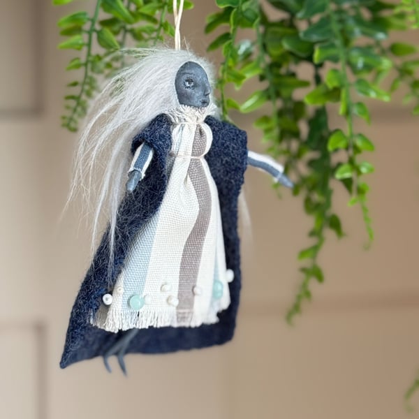 Spun Cotton Welsh Morgen Art Doll