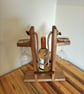 Wine Bottle and Glasses Holder - Image 4