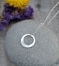 Sterling Silver Hand Stamped Warrior Necklace - JBJ2005 - Image 5