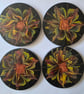 Round Bloom Coaster set of 4 - Image 4