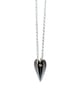 Silver Heart Pendant, Love Heart Necklace - Image 5