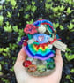 Rainbow Fairy Doll Ornament, Flower Fairy Decoration