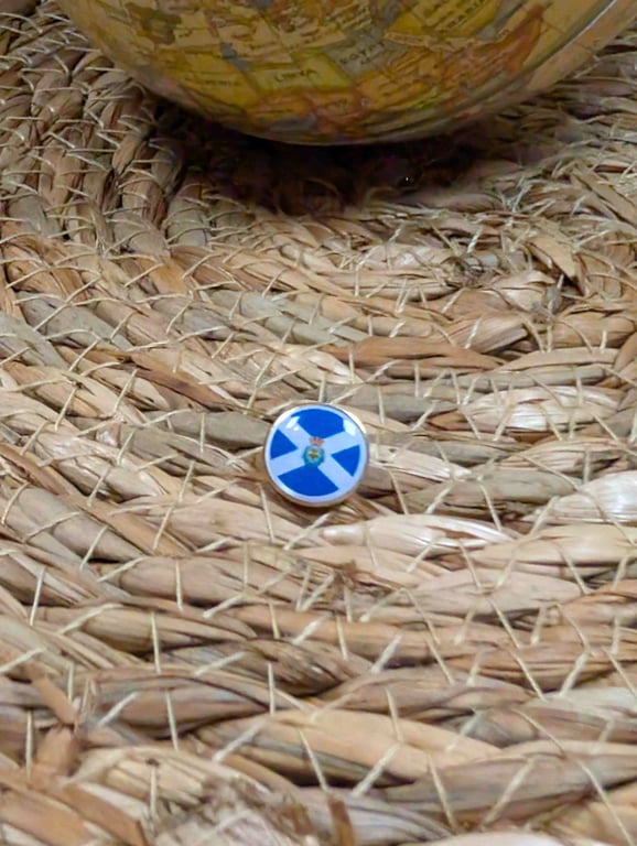 Tenerife Flag Map Pin – Canary Islands Travel Map Push Pin for Wooden Maps