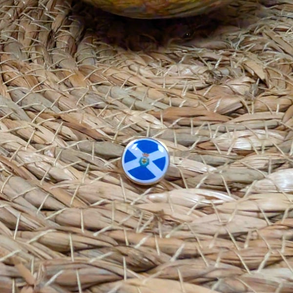 Tenerife Flag Map Pin – Canary Islands Travel Map Push Pin for Wooden Maps