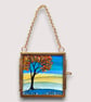 Tiny Hanging Framed Painting
