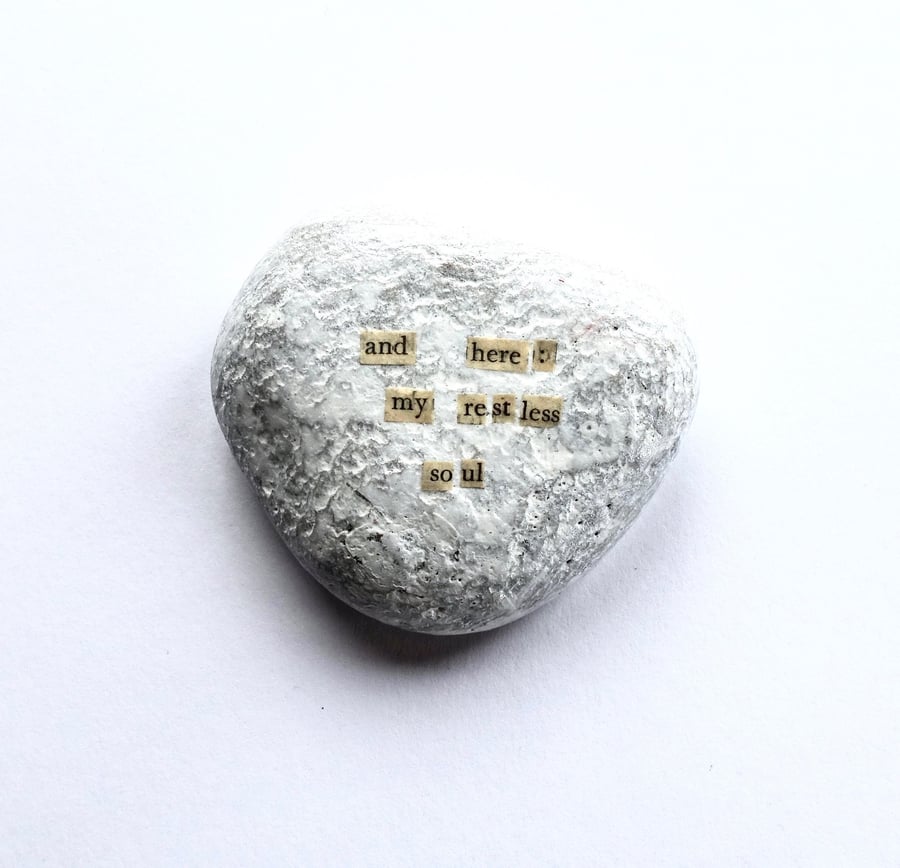 Restless Soul Stone - SALE ITEM READY TO SHIP