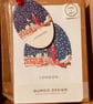 Big Ben Christmas card and matching hanging wooden ornament GIFT SET (QM2589)
