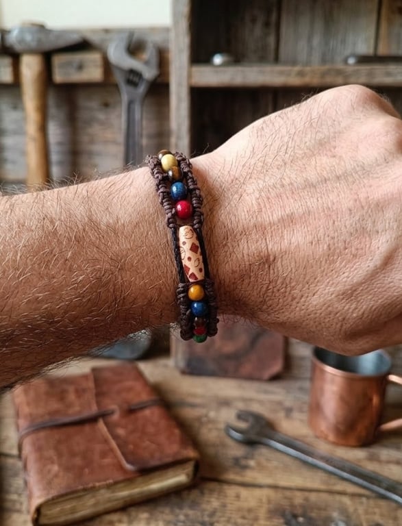 Mens Braided Bracelet