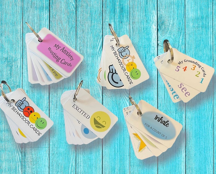 Key ring tags,School resources, EYFS tools,Beha - Folksy