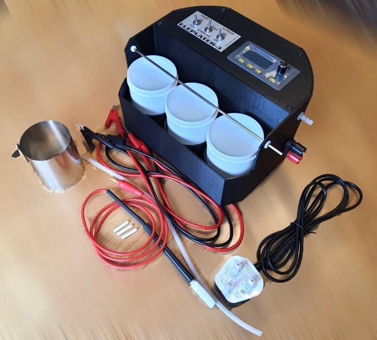 Electroplating Machine for gold, rhodium, silver, copper, etc. plating with pen