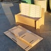 Display boxes with SOLID bases A3, A4, A5 & A6 sizes - ideal for craft fairs