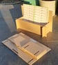 Display boxes with SOLID bases A3, A4, A5 & A6 sizes - ideal for craft fairs