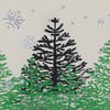 Sapins - Christmas Card