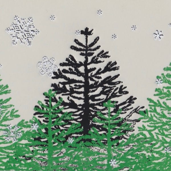 Sapins - Christmas Card