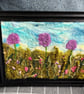 Alums  - Needle felted picture -  - Image 1