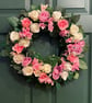 Handmade Spring Door Wreath, Luxury wreaths,18 Inch 