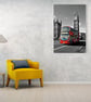 Big Ben Red Bus Westminster Bridge London Photograph Print - Image 5