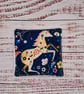 Horse reusable face wipes made from bamboo and cotton (set of five) - Image 3