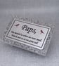 Small Grey Granite Memorial  Grave Ornament Tree Cemetery Plaque  - Image 2