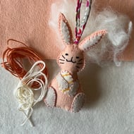 Easter Gift Handmade Hanging Rabbit Decoration 