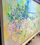 July Dissolving is an original panoramic oil painting - Image 7