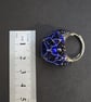 Blue Lapis Lazuli Adjustable Statement Ring - Image 2