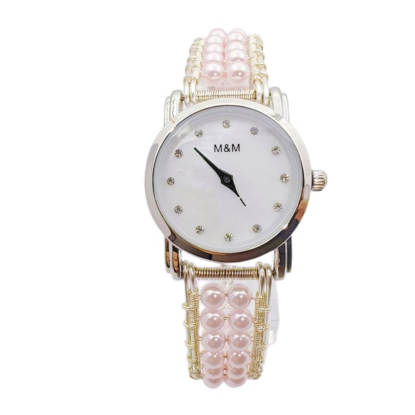 Unique handmade Bracelet Watch Beaded Wrist Watch Personalized Gifts Mother's Da