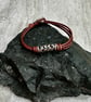 Women's Leather Wrap Bracelet, Silver Plated Floral Boho Bracelet - Image 4