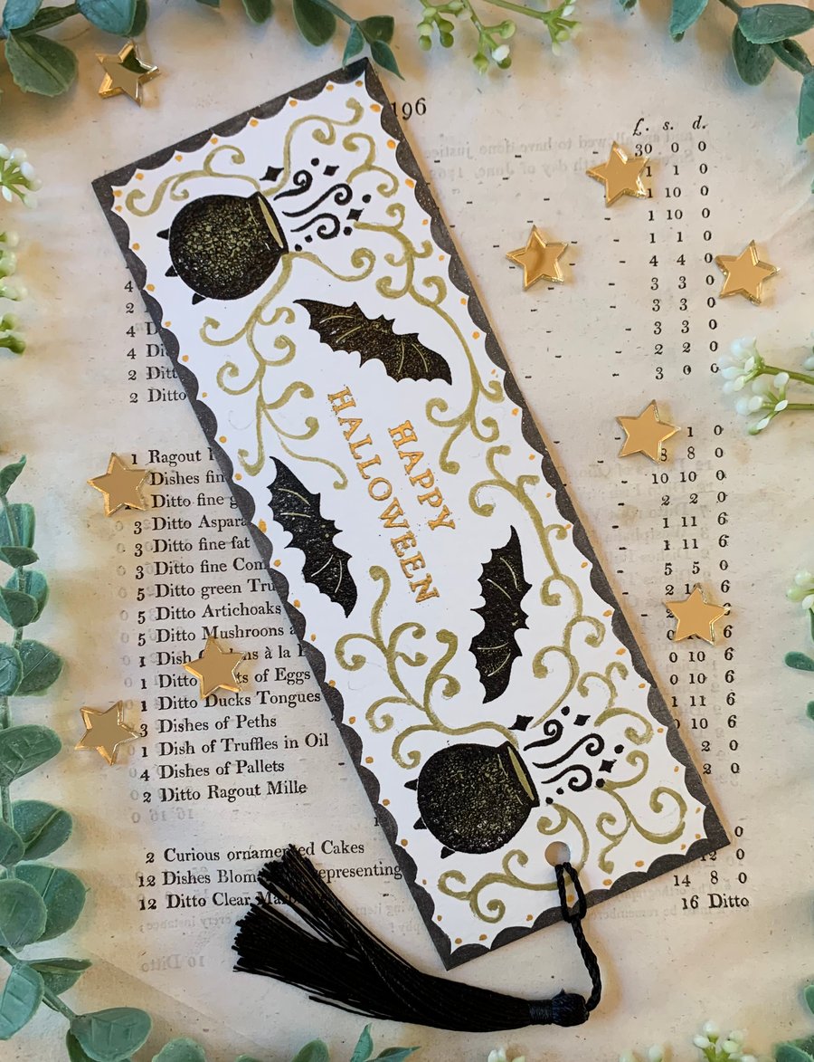 Happy Halloween Bookmark