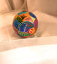 Up cycled hand painted wooden vase  - Image 2