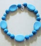 Turquoise Howlite Bead Bracelet - UK Free Post - Image 3