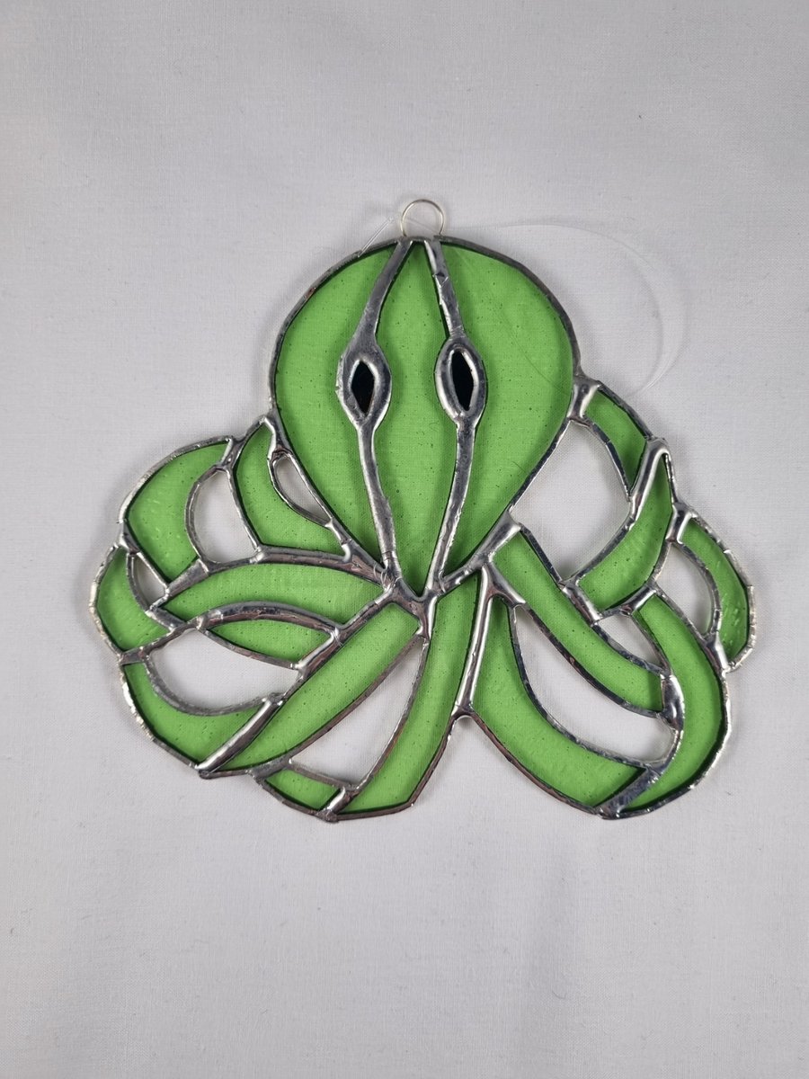 538 - Octopus - handmade hanging decoration