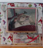 Snowman and Snowdog handmade Christmas card - Image 1