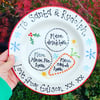 Personalised Ceramic Christmas Eve Plate