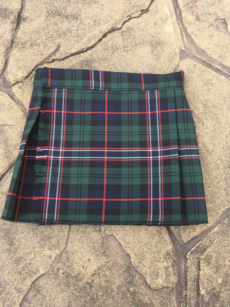 Scottish National Tartan Kilt for babies , children
