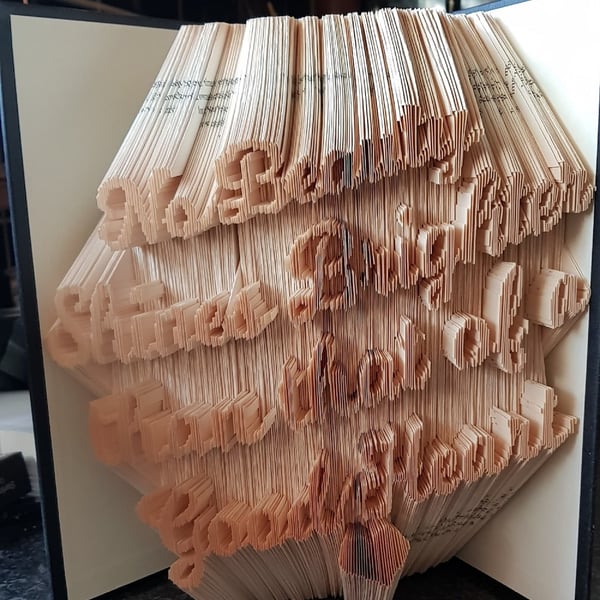 No Beauty Shines Brighter... COMBI Book Folding Pattern - EMAILED PDF PATTERN