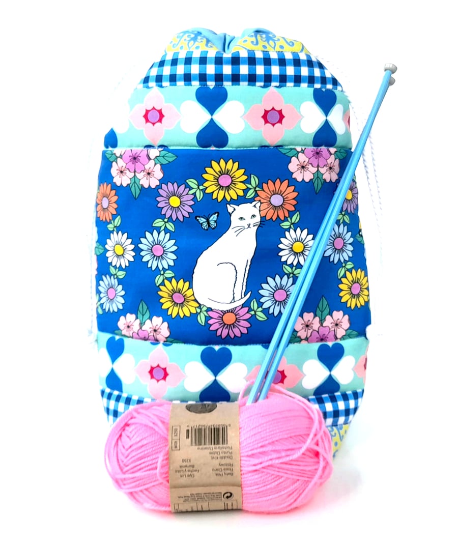 Knitting and Crochet Project Bag