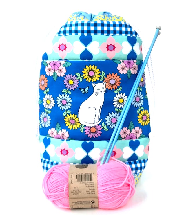 Knitting and Crochet Project Bag