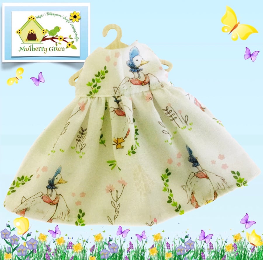 Reserved for Sue - Jemima Puddleduck Dress