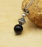 Minimalist Rainbow Obsidian pendant. Reiki charged - Image 1