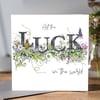Good luck Greeting card 