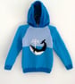 Whale Hoodie Knitting Pattern.  Digital Pattern - Image 4