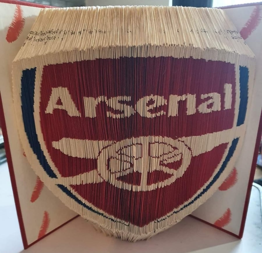 Football logo Book Fold