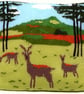Knitting Pattern for Deer in the Countryside Cushion.  Digital Pattern - Image 1