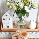 Wooden Trinket Box Sunflowers