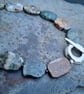 Charming Sea Jasper Choker Necklace. Silver 925 A Serene Touch of the Ocean - Image 4