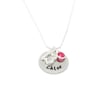 Personalised 13th Birthday Birthstone Necklace - Gift Boxed 