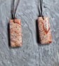 Rainbow Jasper Oblong Pendants - Image 1